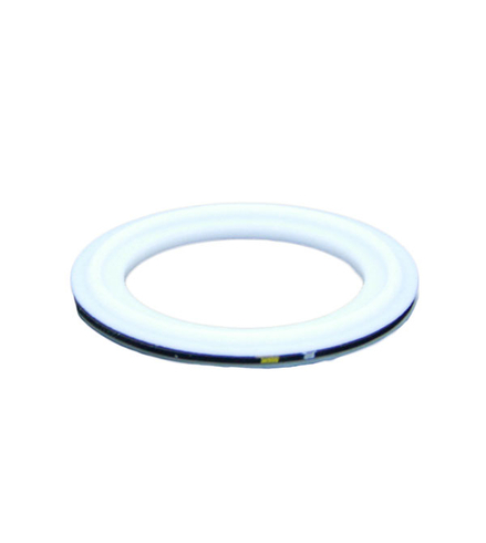 Tri-Clamp Envelope Clamp Gaskets, White, Teflon®, A40MPGR, 1/ea