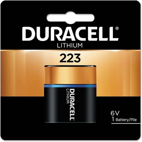 223 Lithium Photo Battery, 6 V 223 Lithium Photo Battery, 6 V