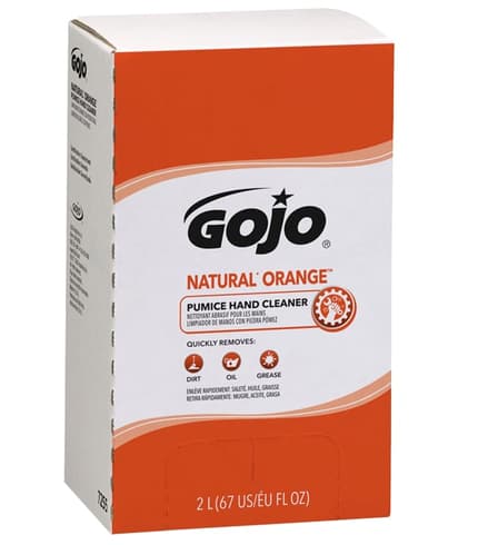 GOJO Natural Orange Pumice Hand Cleaner - Thumbnail 4