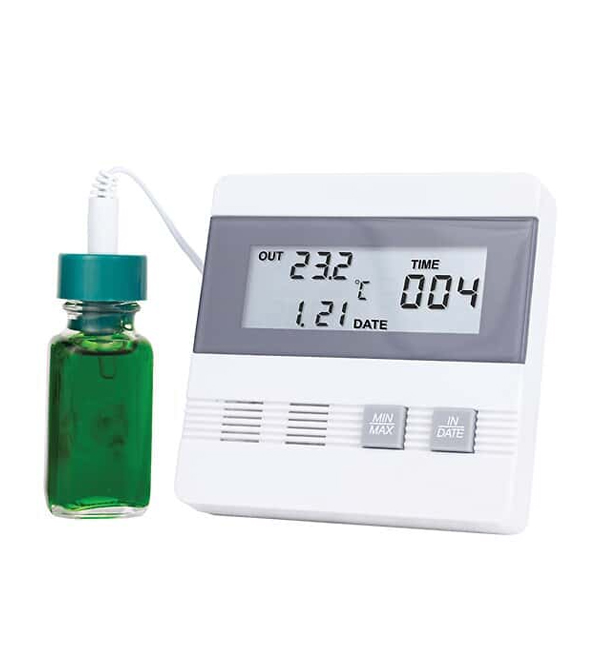 Nelson-Jameson Deluxe T-Handle Water Resistant 180° Rotating Head Digital  Thermometer
