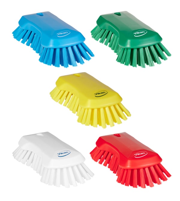 Color Coded Hygienic Hand Brushes
