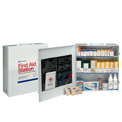 First Aid Only® 100 Person Metal First Aid Cabinet