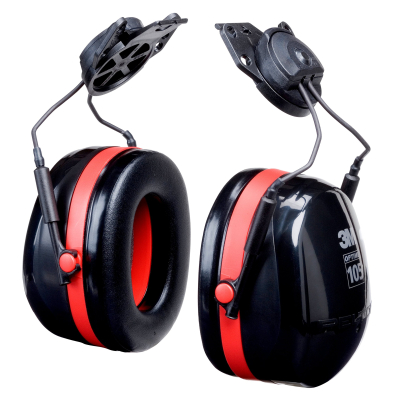 3M™ Peltor™ Optime™ 105 Cap-Mount H10P3E Earmuffs