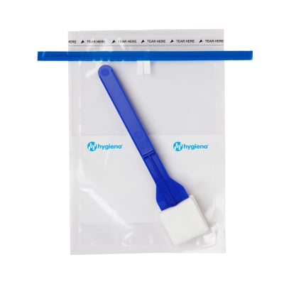 Hygiena® Stick Sponge™ with 10 mL Neutralizing Buffer with Gloves, 100/Box