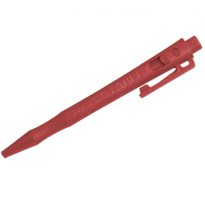 Metal Detectable Retractable HD Pen with Standard Red Ink