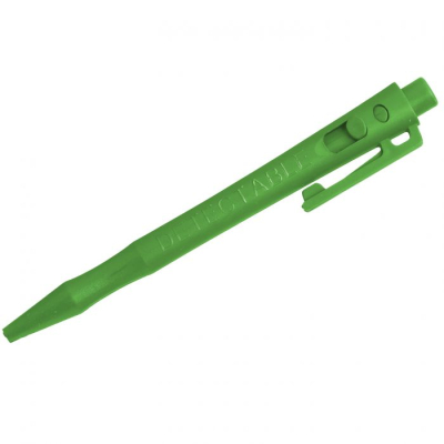 Metal Detectable Retractable HD Pen with Standard Green Ink