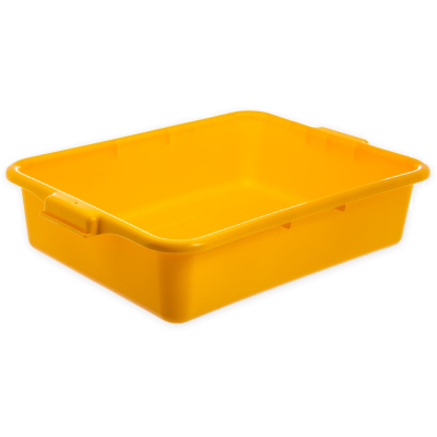 Comfort Curve™ Tote Boxes, Color-Coded, 5.5-Gal, 15"L x 20"W x 5"H
