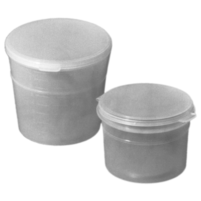 Capitol Vial Sample Cups with Hinged Cap