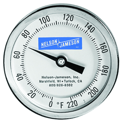 Tel-Tru® Bimetal Thermometer