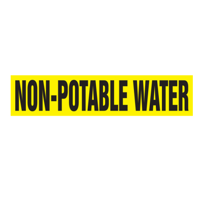 Pipe Marker - Non-Potable Water