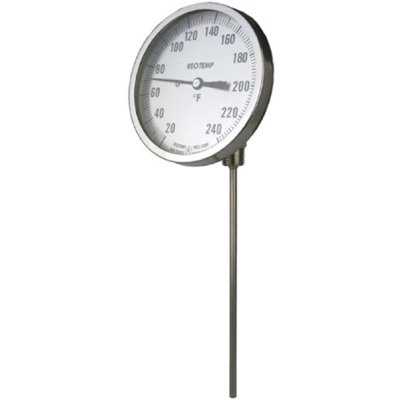 5" Dial Thermometer 0-220°F