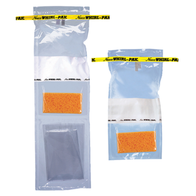 Whirl-Pak® Speci-Sponge® Bags Hydrated with Gloves