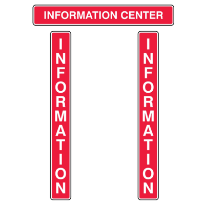 RAMS Board Title Plaque Set: Information Center