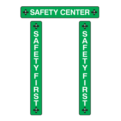 RAMS Board Title Plaque Set: Safety Center