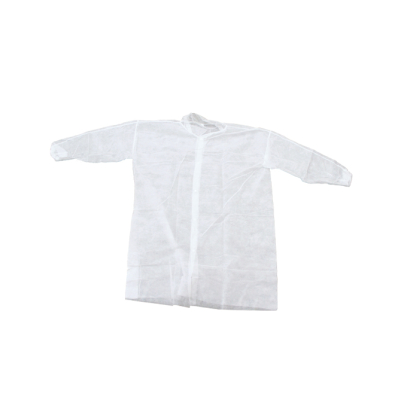 Disposable Lab Coat with Straight Cuffs