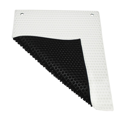 Metal Detectable Dual Color Knobby Mat™ with Hanging Holes