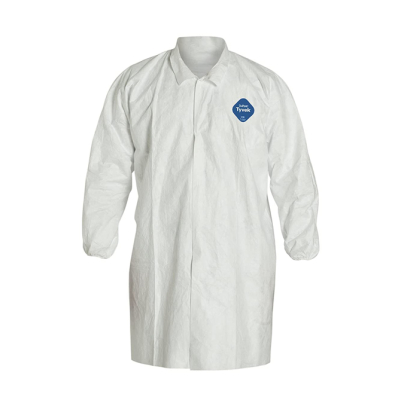 Tyvek™ Knee Length Lab Coats without Pockets