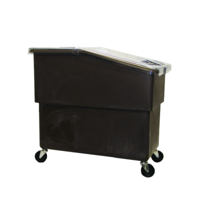K440C/A Sloped Front Ingredient Bin with Casters & Sliding Lid, Color-Coded, 25-Gallon Capacity, 30.5"L x 16.5"W x 27.5"H