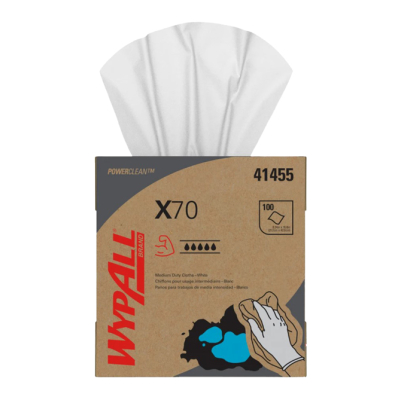 WypAll® X70 White Wipers