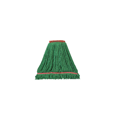 Blended Looped-End Wet Mop - Wide 5" Band
