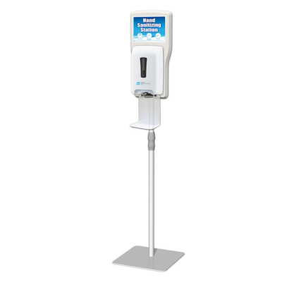 BrandStand™ Adjustable Floor Stand for VersaClenz Dispenser