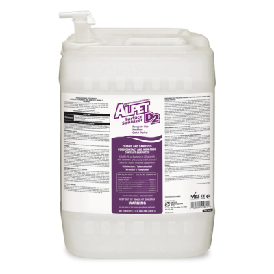 Alpet® D2 Rated Surface Sanitizer & Disinfectant, Ready-to-Use, No-Rinse