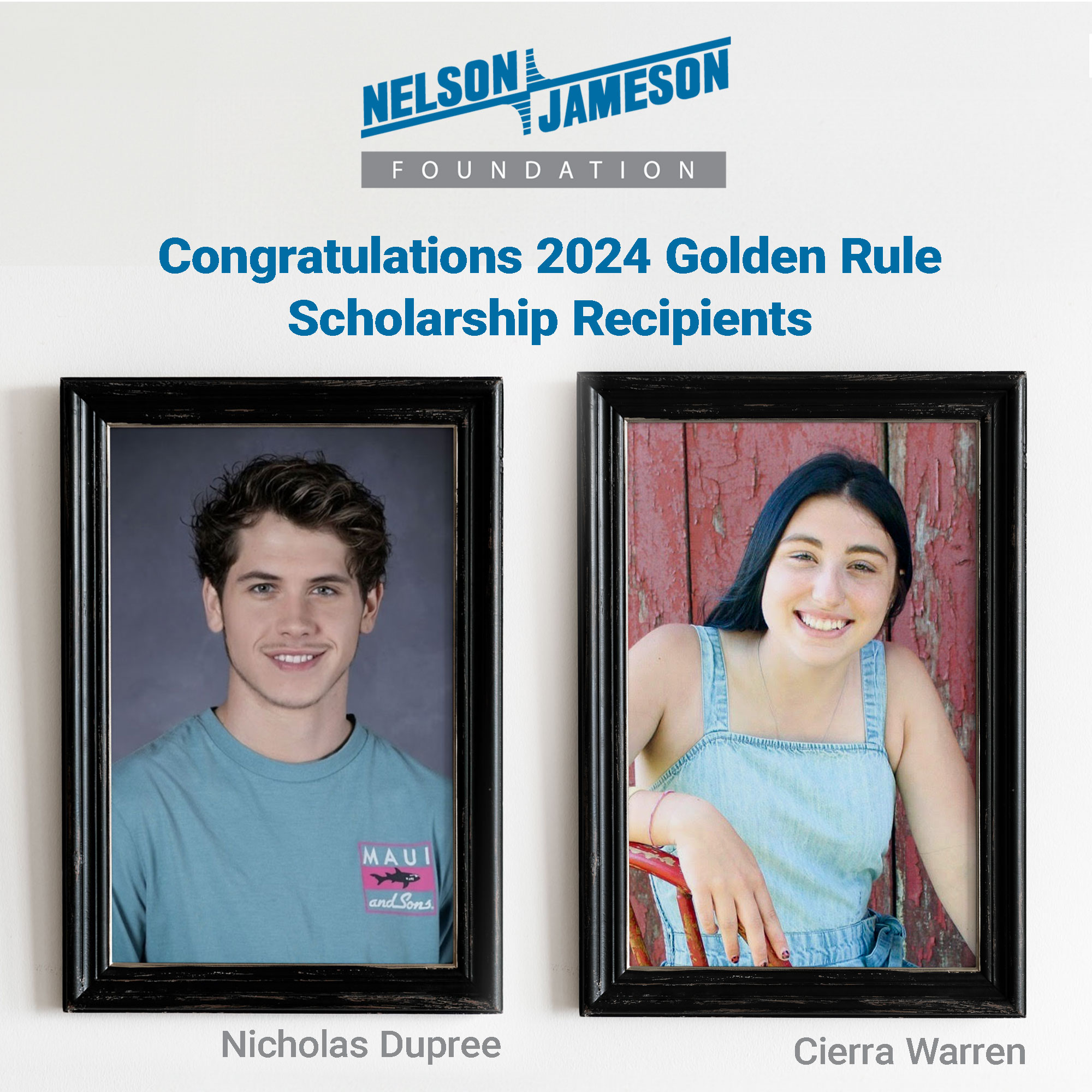 Food processing distributor Nelson-Jameson announces second annual college scholarship winners