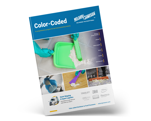 Color-coded products catalog Nelson-Jameson