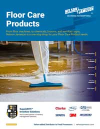 Floor care product catalog