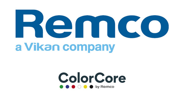 Remco a vikan company logo color core by remco logo