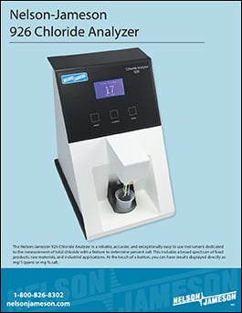 M926 Chloride Analyzer flyer