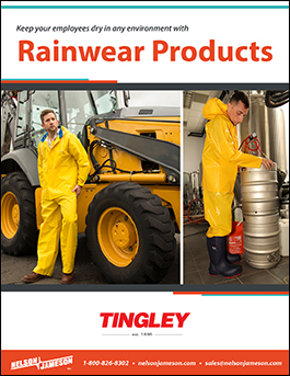 Tingley Rainwear Products flyer