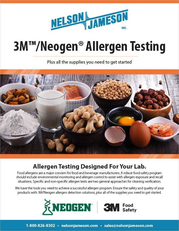 3M Allergen Testing Flyer